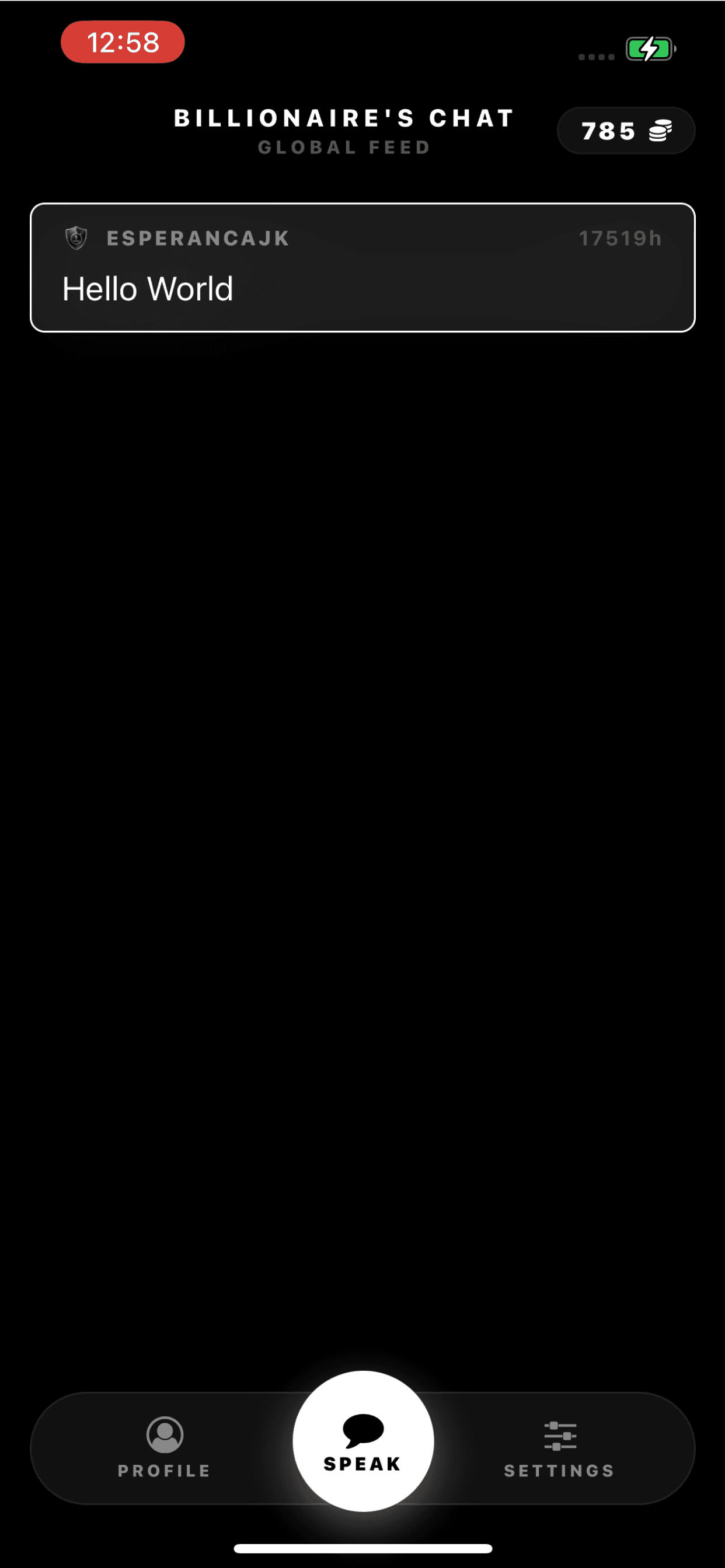 Billionaire's Chat ekran görüntüsü